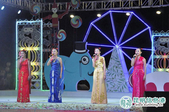 瀾滄江湄公河大學(xué)生文化創(chuàng)意集市西雙版納景洪告莊開市