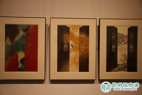 郝平“推門·境界”主題版畫作品展在昆開幕 郝平“推門·境界”主題版畫作品展在昆開幕