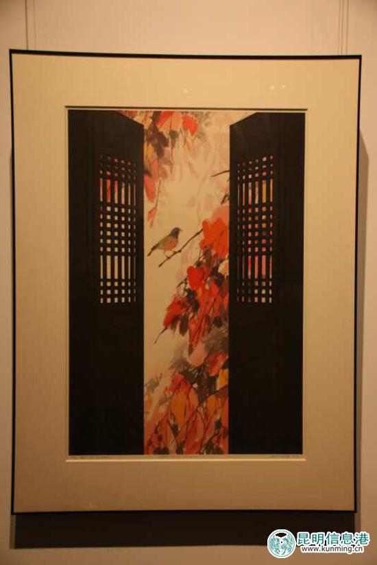 郝平“推門·境界”主題版畫作品展在昆開幕 郝平“推門·境界”主題版畫作品展在昆開幕