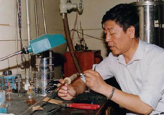 趙忠賢院士工作照