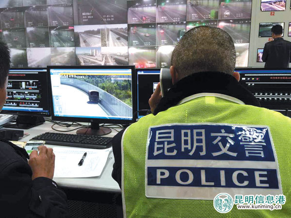 南繞城高速半年抓拍違法600余起 高清探頭可看清車牌 南繞城高速半年抓拍違法600余起 高清探頭可看清車牌