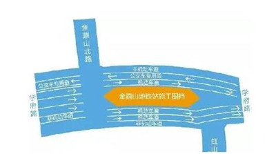 2017年昆明有109個占道施工項目 2017年昆明有109個占道施工項目