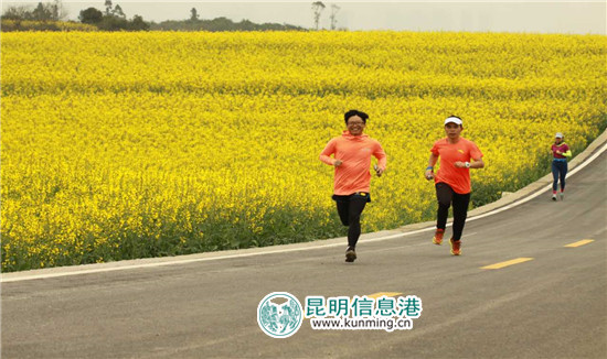 3月到羅平 看花海賽道上的馬拉松和自行車賽