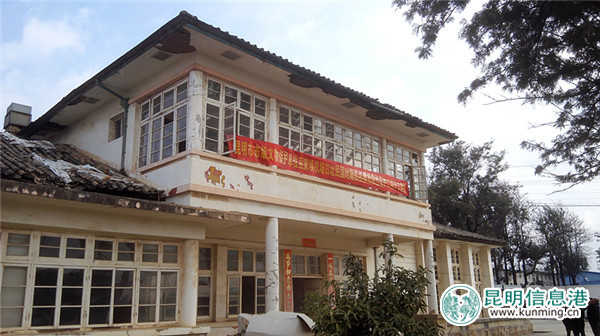 巫家壩機(jī)場(chǎng)舊址民國(guó)時(shí)期候機(jī)樓將修繕 2月后開(kāi)放