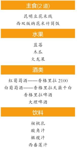 吃著云南美食 想到云南美景