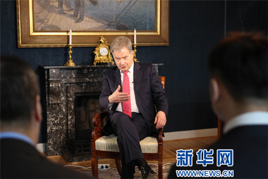 芬蘭總統(tǒng)尼尼斯托接受新華社記者專訪：期待習(xí)主席來訪