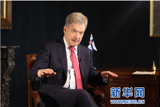芬蘭總統(tǒng)尼尼斯托接受新華社記者專訪：期待習(xí)主席來訪