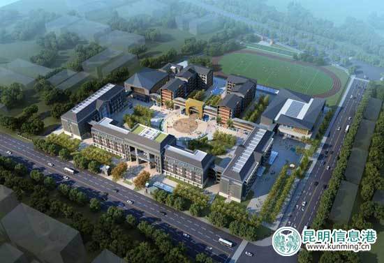 黃岡中學(xué),昆明,校園