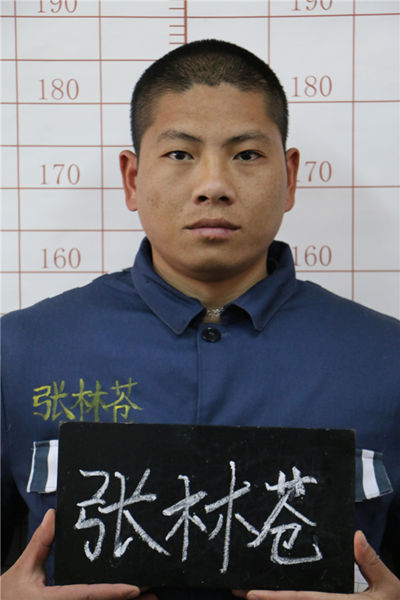 犯罪嫌疑人張林蒼 犯罪嫌疑人張林蒼