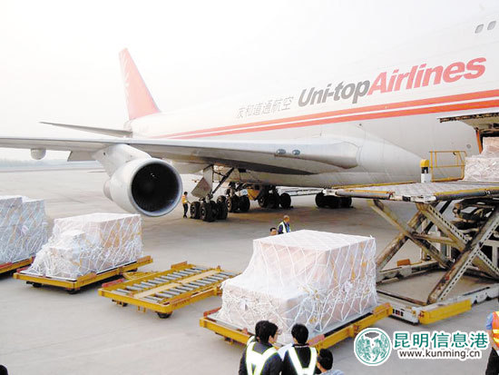 民企助推很給力 昆明-南亞航空貨運超高速增長