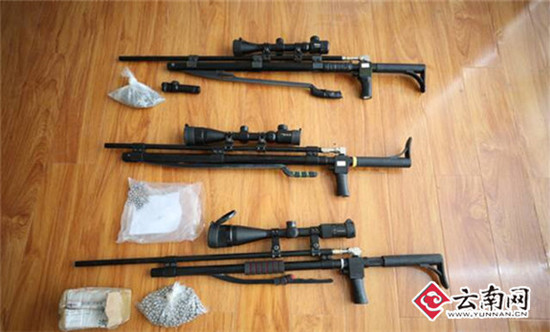 云南瀘水男子網(wǎng)購配件組裝槍支被拘