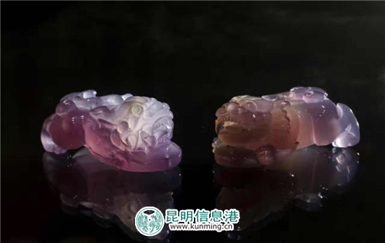 硯山瑪瑙驚艷昆明石博會(huì) 玩家和收藏者熱捧