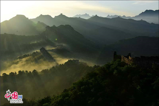 人間仙境古長城 金山嶺美得讓人暈眩 人間仙境古長城 金山嶺美得讓人暈眩