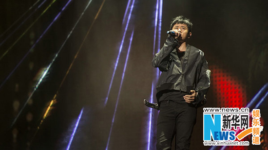 張杰MTV華語盛典斬雙獎