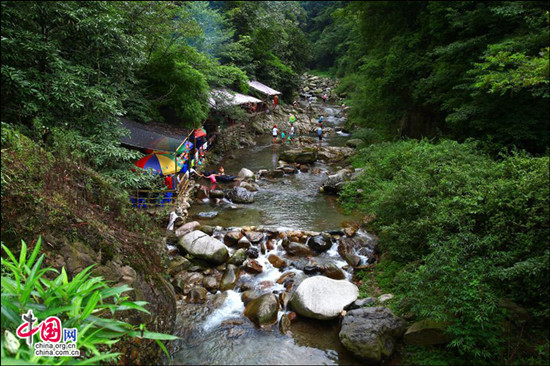 峨眉半月晝晴夜雨 密林避暑空氣一級優(yōu)