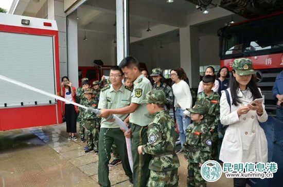 呈貢區(qū)圓滿完成首期青少年暑期消防夏令營活動