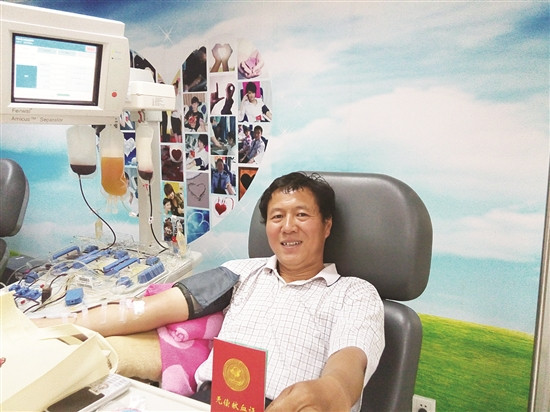 【守望相助70載】劉嗣東：19年123次獻血 讓愛“充滿”血小板最美人物