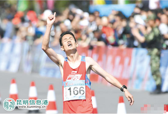 董國建為云南隊(duì)贏得了首枚金牌