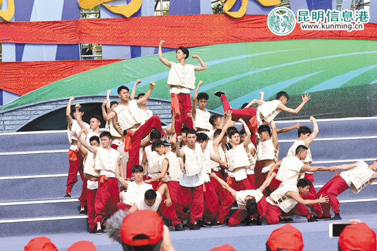 慰問演出現(xiàn)場(chǎng)