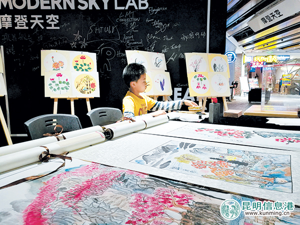 11歲男孩賣(mài)畫(huà)救父