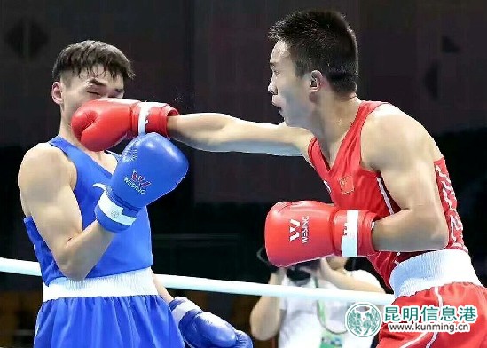 曲靖小伙山俊奪得云南拳擊首枚全運(yùn)會金牌