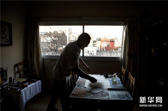 阿根廷書畫家馬丁·梅齊亞的“中國(guó)情緣” 阿根廷書畫家馬丁·梅齊亞的“中國(guó)情緣”