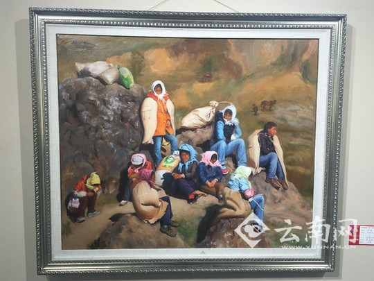 云南省第五屆大學(xué)生藝術(shù)展演開幕 百余件獲獎繪畫篆刻作品亮相
