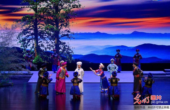 大型土家族歷史劇《唐崖土司夫人》湖北恩施公演