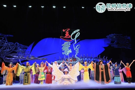 花燈劇《千里送鵝毛》劇照 花燈劇《千里送鵝毛》劇照