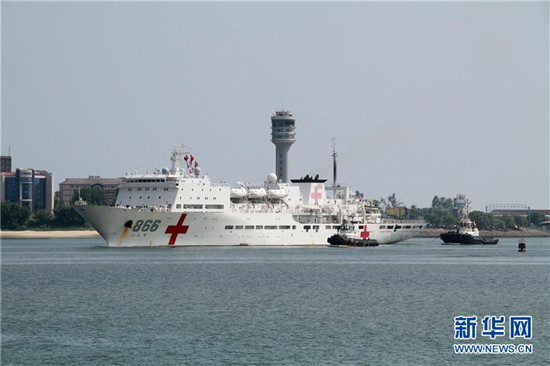 和平方舟醫(yī)院船時隔七年再訪坦桑尼亞