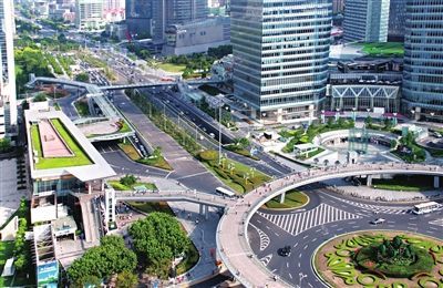 陸家嘴空中步行連廊 陸家嘴空中步行連廊