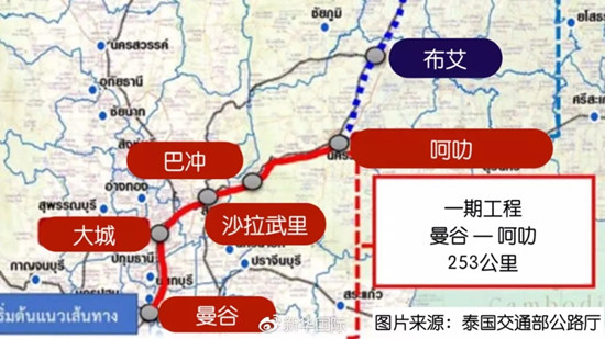 中泰鐵路開工李克強致賀信 4年后從昆明坐火車游曼谷