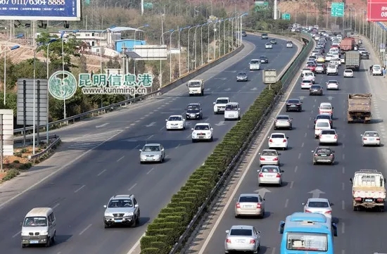 元旦出行 云南交警告訴你這5條路最堵 元旦出行 云南交警告訴你這5條路最堵