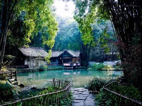 一間草屋就是'詩圣'杜甫的小天地 一間草屋就是'詩圣'杜甫的小天地