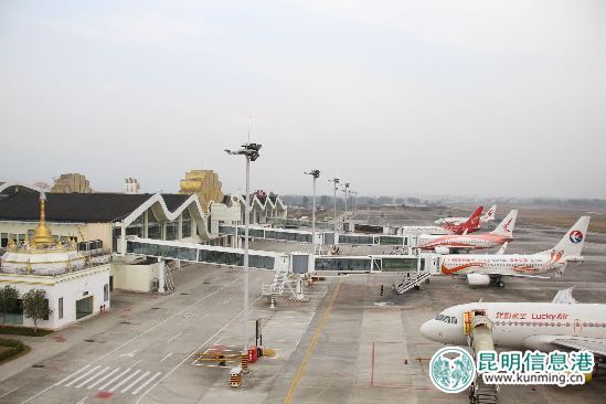 云南機場集團2017年運送旅客6279.09萬人次 航線覆蓋南亞東南亞國家首都