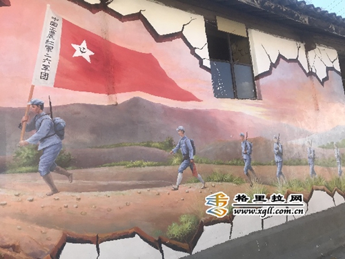 文化墻扮靚福庫村