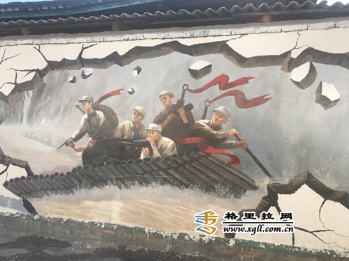 文化墻扮靚福庫村