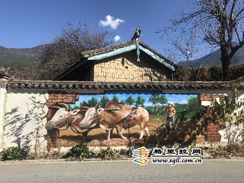 文化墻扮靚福庫村