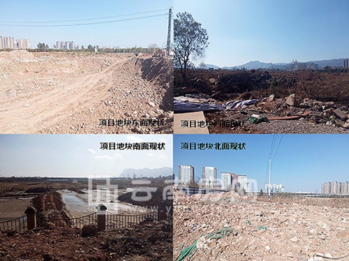 昆明萬(wàn)達(dá)城項(xiàng)目地塊四面實(shí)景