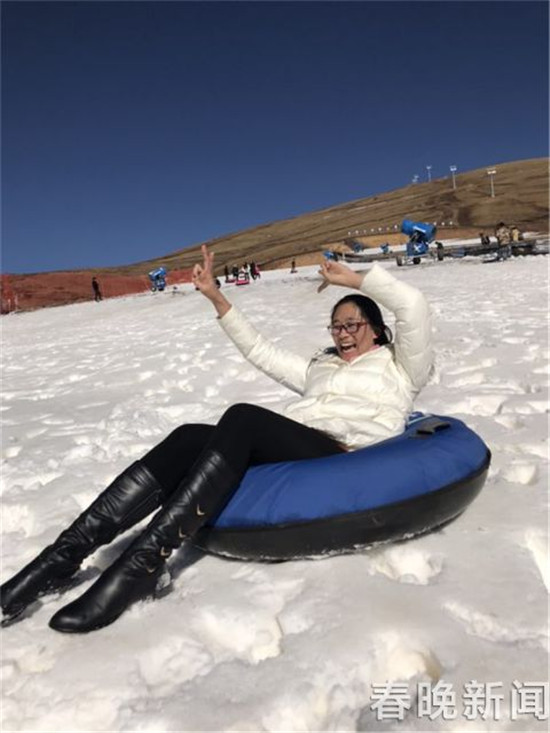 云南首個高山滑雪場27日會澤迎客 云南首個高山滑雪場27日會澤迎客