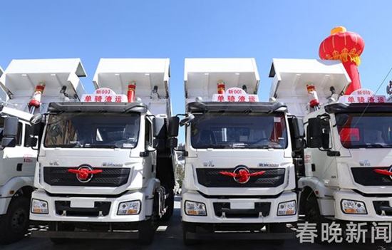 昆明智能渣土車年內(nèi)增至980輛