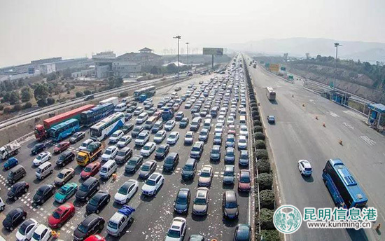 2018年春運云南高速公路出行指南出爐 昆磨、昆楚、楚大高速將有密集車流