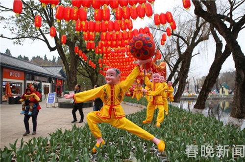 大觀樓20萬株郁金香迎春待客 新春將開啟三大活動