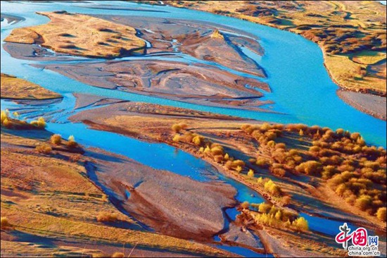 甘孜雅礱江畔 感受濕地的壯闊之美 甘孜雅礱江畔 感受濕地的壯闊之美