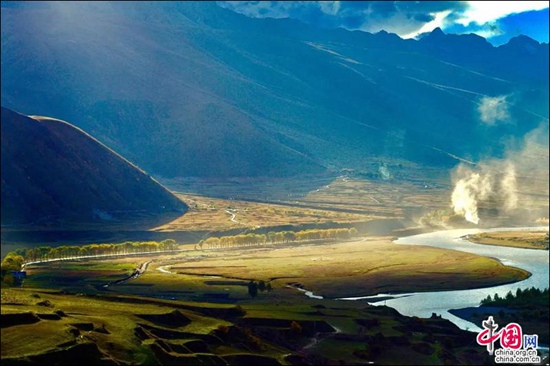 甘孜雅礱江畔 感受濕地的壯闊之美 甘孜雅礱江畔 感受濕地的壯闊之美