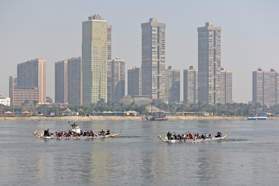 尼羅河賽龍舟 同慶中國年
