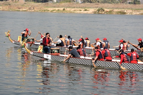 尼羅河賽龍舟 同慶中國年