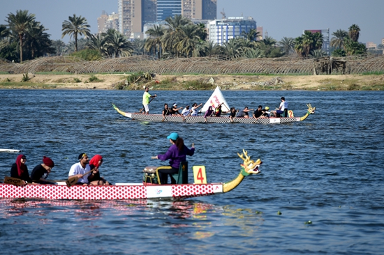 尼羅河賽龍舟 同慶中國年