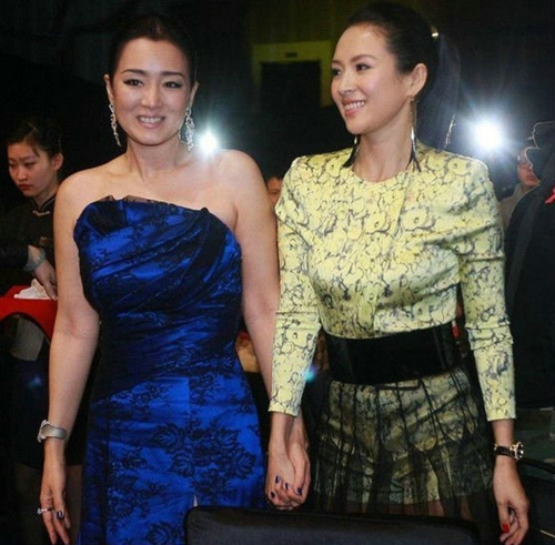 鞏俐章子怡情人節(jié)甜蜜合照 回顧二人精彩瞬間 鞏俐章子怡情人節(jié)甜蜜合照 回顧二人精彩瞬間