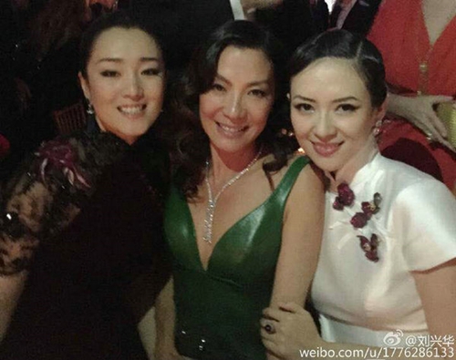 鞏俐章子怡情人節(jié)甜蜜合照 回顧二人精彩瞬間 鞏俐章子怡情人節(jié)甜蜜合照 回顧二人精彩瞬間